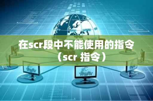 在scr段中不能使用的指令（scr 指令）