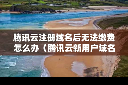 腾讯云注册域名后无法缴费怎么办（腾讯云新用户域名注册）