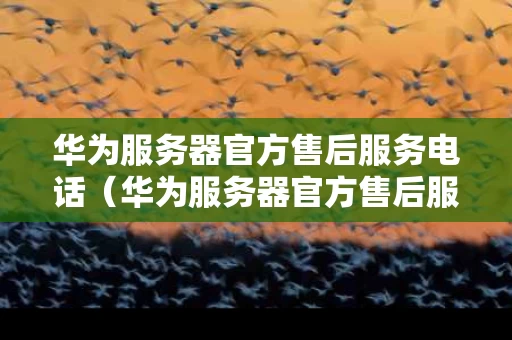 华为服务器官方售后服务电话（华为服务器官方售后服务电话查询）