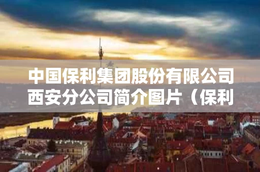 中国保利集团股份有限公司西安分公司简介图片（保利集团在西安的在建项目）