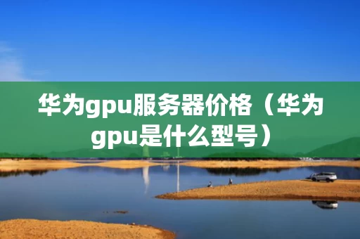 华为gpu服务器价格（华为gpu是什么型号）
