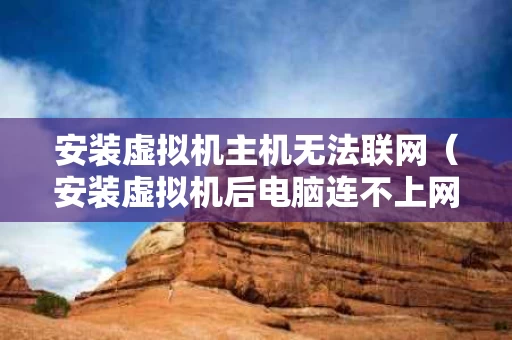 安装虚拟机主机无法联网（安装虚拟机后电脑连不上网）