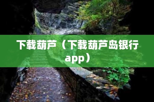 下载葫芦（下载葫芦岛银行app）