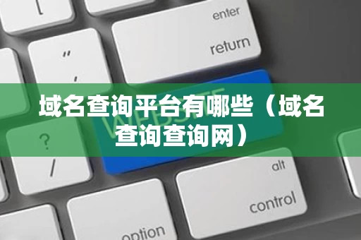 域名查询平台有哪些（域名查询查询网）