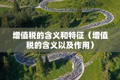 增值税的含义和特征（增值税的含义以及作用）