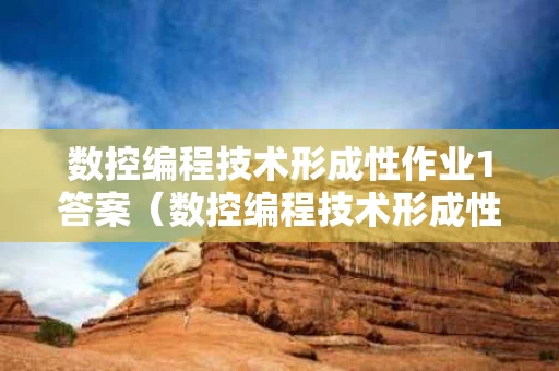 数控编程技术形成性作业1答案（数控编程技术形成性作业2）