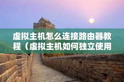 虚拟主机怎么连接路由器教程（虚拟主机如何独立使用无线网）