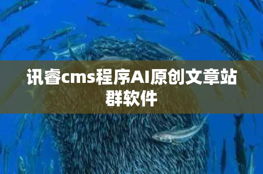 讯睿cms程序AI原创文章站群软件