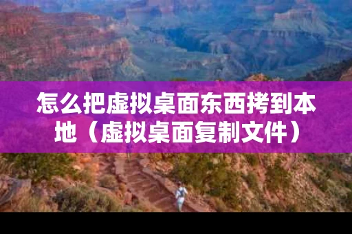怎么把虚拟桌面东西拷到本地（虚拟桌面复制文件）
