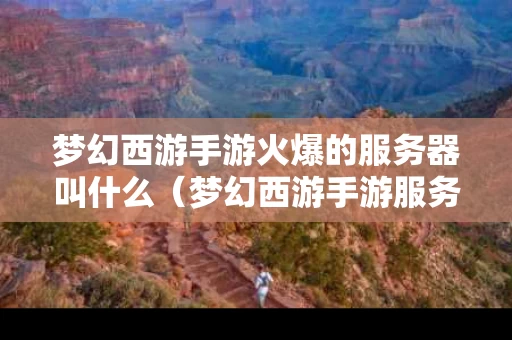 梦幻西游手游火爆的服务器叫什么（梦幻西游手游服务器人气排行）
