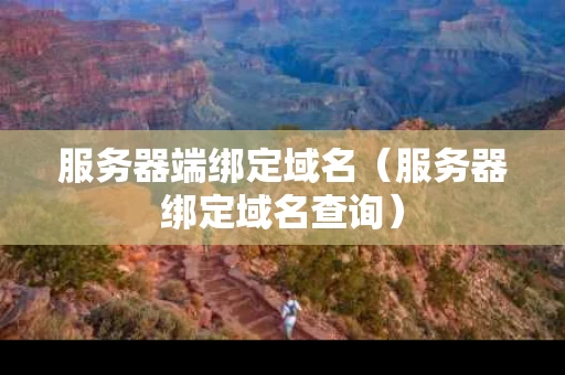 服务器端绑定域名（服务器绑定域名查询）