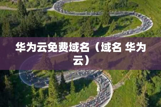 华为云免费域名（域名 华为云）