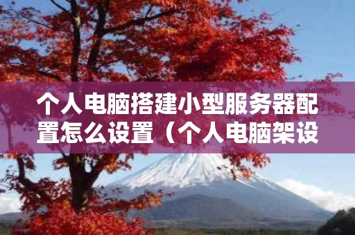 个人电脑搭建小型服务器配置怎么设置（个人电脑架设服务器）