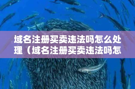 域名注册买卖违法吗怎么处理（域名注册买卖违法吗怎么处理的）