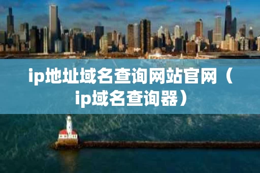 ip地址域名查询网站官网（ip域名查询器）