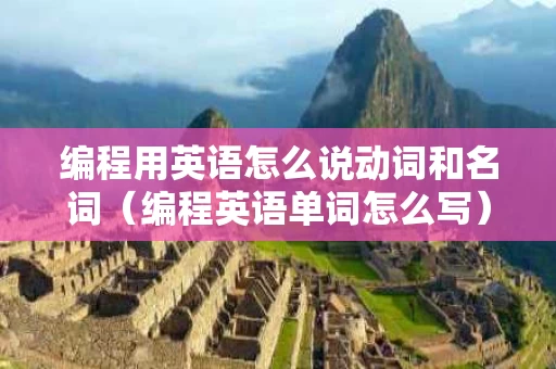 编程用英语怎么说动词和名词（编程英语单词怎么写）