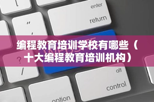 编程教育培训学校有哪些（十大编程教育培训机构）