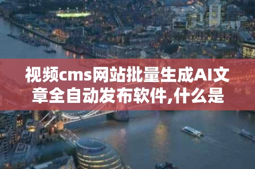 视频cms网站批量生成AI文章全自动发布软件,什么是视频cmsS网站批量生成AI文章全自动发布软件