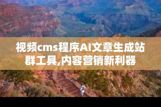 视频cms程序AI文章生成站群工具,内容营销新利器
