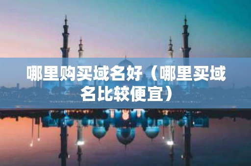 哪里购买域名好（哪里买域名比较便宜）