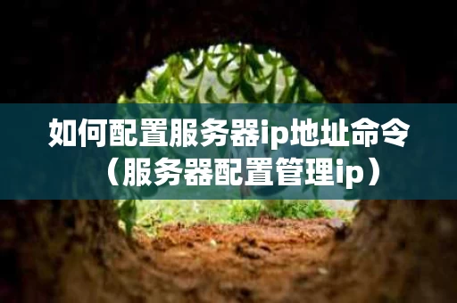 如何配置服务器ip地址命令（服务器配置管理ip）