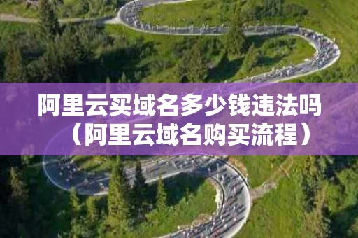 阿里云买域名多少钱违法吗（阿里云域名购买流程）
