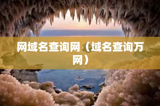 网域名查询网（域名查询万网）