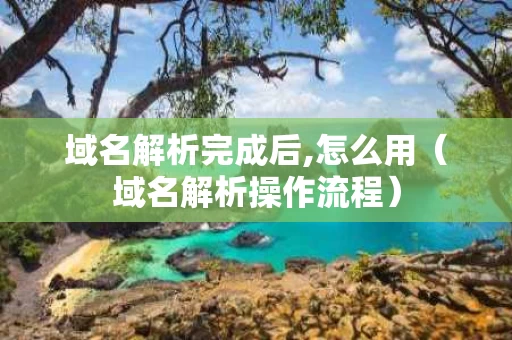 域名解析完成后,怎么用（域名解析操作流程）