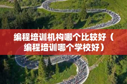 编程培训机构哪个比较好（编程培训哪个学校好）