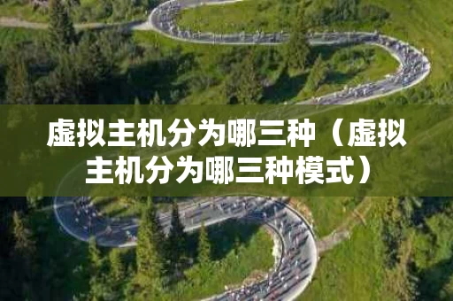 虚拟主机分为哪三种（虚拟主机分为哪三种模式）