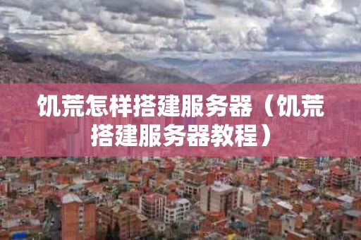 饥荒怎样搭建服务器（饥荒搭建服务器教程）