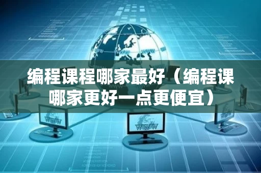 编程课程哪家最好（编程课哪家更好一点更便宜）