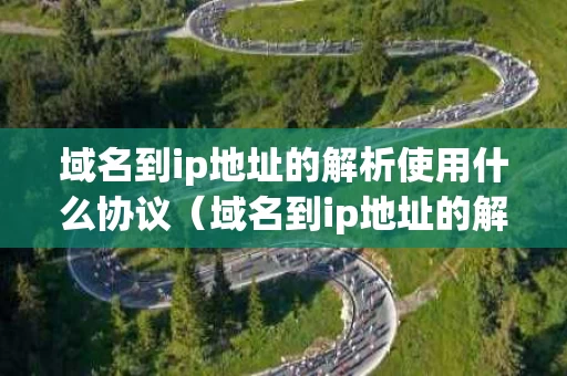 域名到ip地址的解析使用什么协议（域名到ip地址的解析使用什么协议）