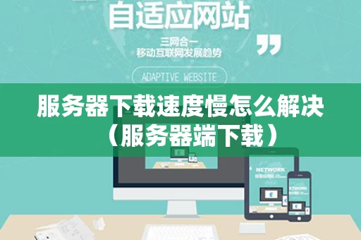 服务器下载速度慢怎么解决（服务器端下载）