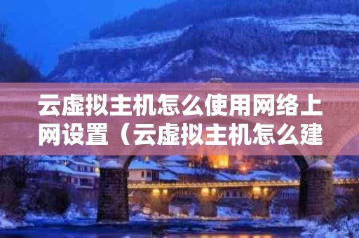 云虚拟主机怎么使用网络上网设置（云虚拟主机怎么建网站）