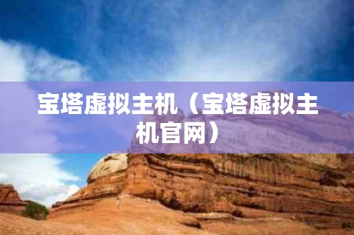 宝塔虚拟主机（宝塔虚拟主机官网）