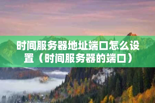 时间服务器地址端口怎么设置（时间服务器的端口）