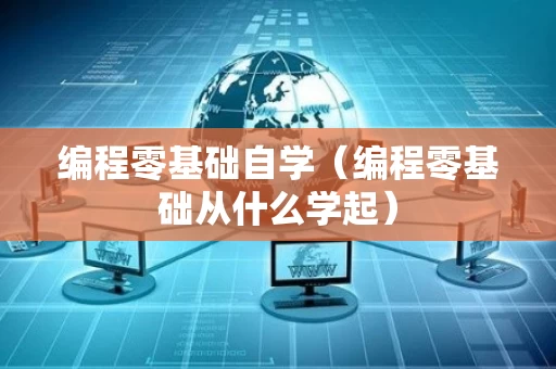 编程零基础自学（编程零基础从什么学起）