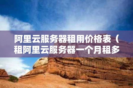 阿里云服务器租用价格表（租阿里云服务器一个月租多少钱）