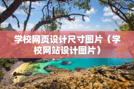 学校网页设计尺寸图片（学校网站设计图片）