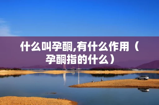 什么叫孕酮,有什么作用（孕酮指的什么）