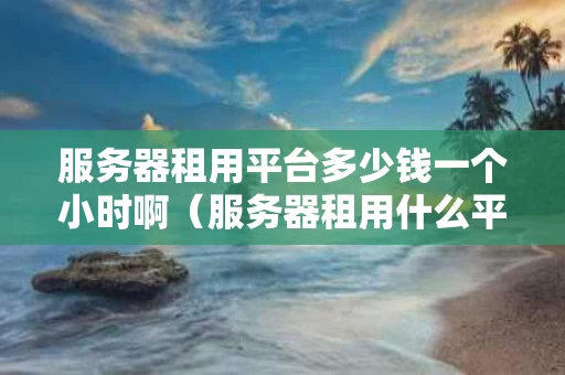 服务器租用平台多少钱一个小时啊（服务器租用什么平台好）