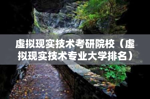 虚拟现实技术考研院校（虚拟现实技术专业大学排名）