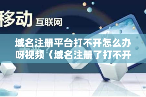域名注册平台打不开怎么办呀视频（域名注册了打不开）