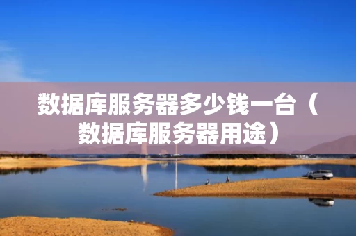 数据库服务器多少钱一台（数据库服务器用途）