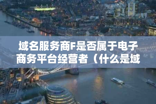 域名服务商F是否属于电子商务平台经营者（什么是域名服务,域名服务主要作用是什么）