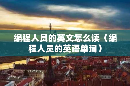 编程人员的英文怎么读（编程人员的英语单词）