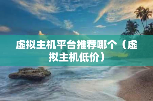 虚拟主机平台推荐哪个（虚拟主机低价）