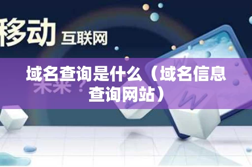 域名查询是什么（域名信息查询网站）