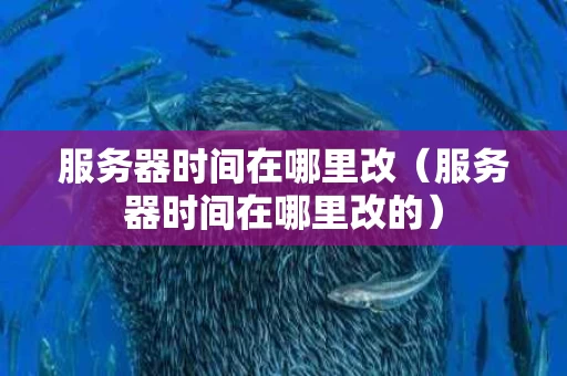 服务器时间在哪里改（服务器时间在哪里改的）
